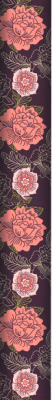 Бумага для оформления подарков Clairefontaine Flowers 2x0.7м / 201776C