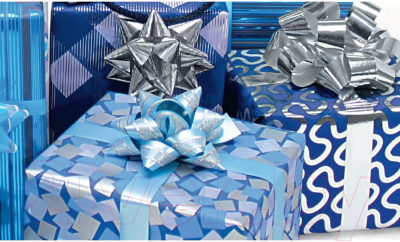 Бумага для оформления подарков Clairefontaine Premium Blue 2x0.7м / 95893C