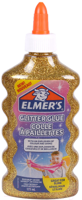 Клей силикатный Elmers Glitter Glue / 2077251 (золото)
