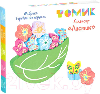 

Развивающая игрушка Томик, Балансир. Листик / 1-08