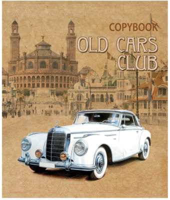 

Тетрадь ТетраПром, Old Cars Club / ТО48К9613/KRF/6