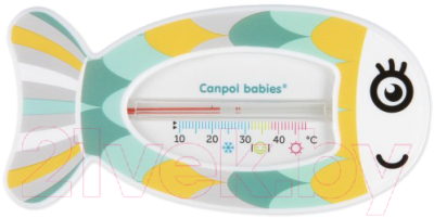 Детский термометр для ванны Canpol Рыбка 56/151 (зеленый)