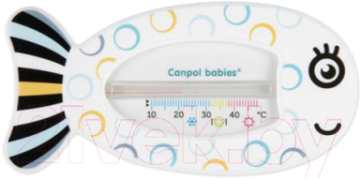 Детский термометр для ванны Canpol Рыбка 56/151 (бирюзовый)