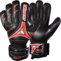 Перчатки вратарские 2K Sport Evolution / 124915 (р.4, черный/красный) - 