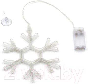 Светодиодная фигура 2D ArtStyle Снежинка / CL-N103BL