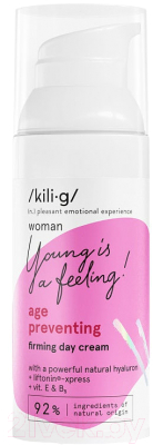 

Крем для лица Kilig, Woman антивозрастной укрепляющий дневной
