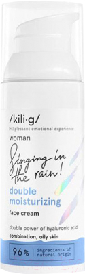 

Крем для лица Kilig, Woman с двойным эффектом увлажнения для комбинир. и жирной кожи