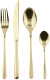 Миниатюра изображения товара Набор столовых приборов Sambonet Taste Champagne 18/10 PVD / 52553P81 (24пр)