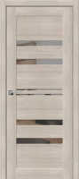 Дверь межкомнатная el'Porta Эко Порта-30 80x200 (Cappuccino Veralinga/Mirox Grey) - 