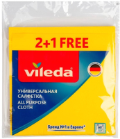 

Комплект салфеток хозяйственных Vileda, Универсальная вискозная / 7109185
