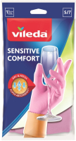 

Перчатки хозяйственные Vileda, Sensitive для деликатных работ / 105392