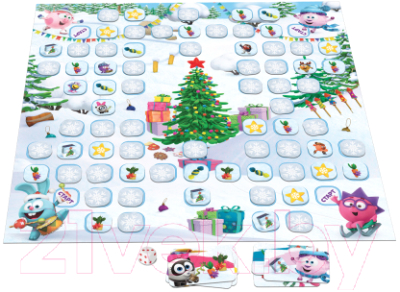 Изображение товара Настольная игра Звезда Смешарики. Зимний фестиваль / 8701