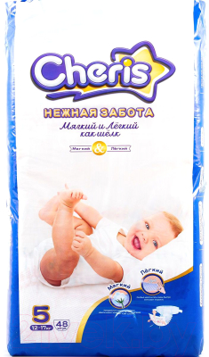 Подгузники детские Cheris 5 XL 12-17кг / XL6348 (48шт)