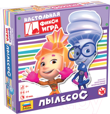 

Настольная игра Звезда, Фиксики. Пылесос / 8930