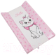 Доска пеленальная Polini Kids Disney Baby Кошка Мари / 0002261-2 (розовый) - 