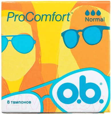 Тампоны гигиенические O.b. Pro Comfort Normal (8шт)