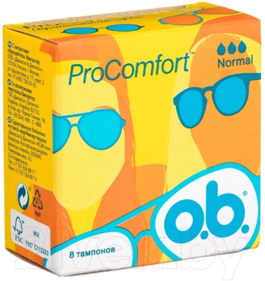 Тампоны гигиенические O.b. Pro Comfort Normal (8шт)