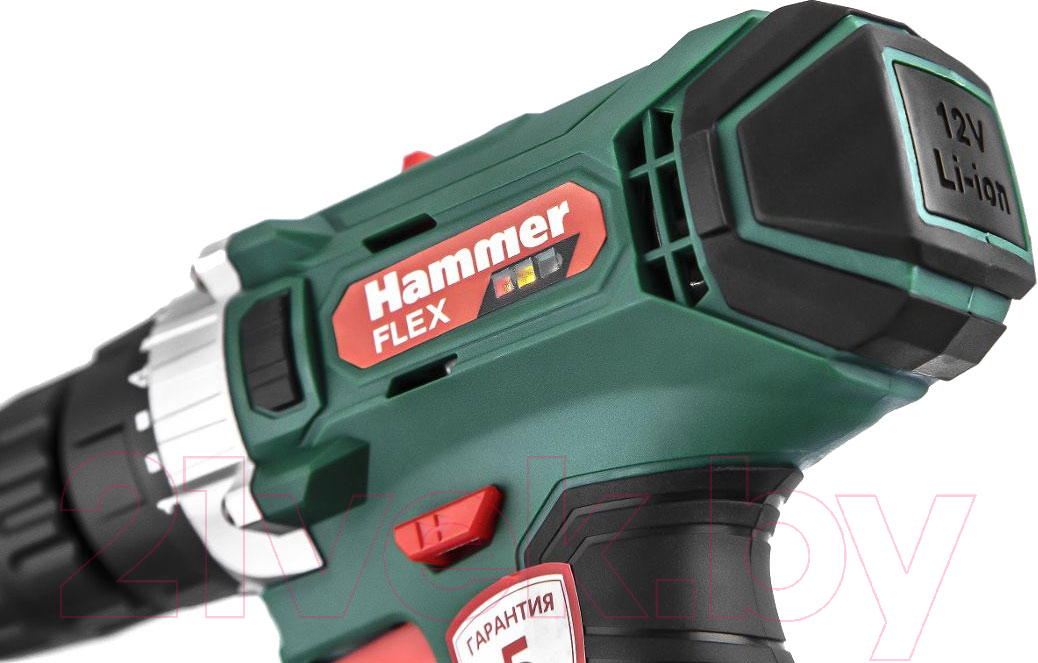 Аккумуляторная дрель-шуруповерт Hammer Flex ACD12/2CS