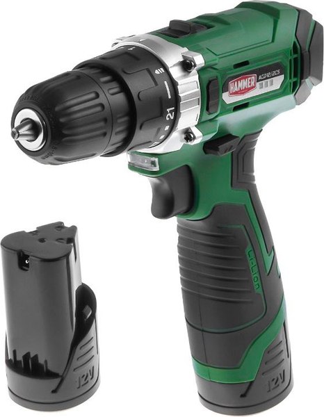 Аккумуляторная дрель-шуруповерт Hammer Flex ACD12/2CS