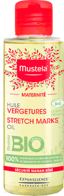 Косметическое масло для мам Mustela Stretch Marks Oil от растяжек (105мл)