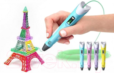 3D-ручка Sea & Sun pen-2 для творчества / SS300739/3DPEN (сиреневый)