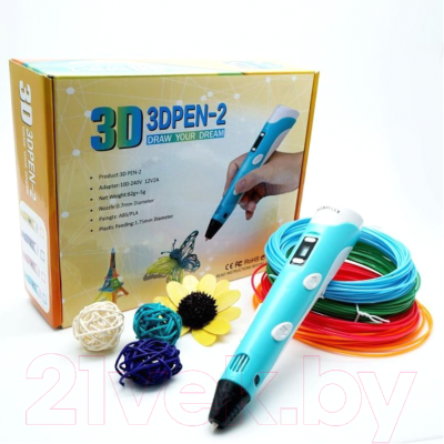3D-ручка Sea & Sun pen-2 для творчества / SS300739/3DPEN (желтый)