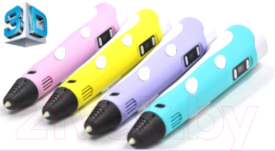 3D-ручка Sea & Sun pen-2 для творчества / SS300739/3DPEN (сиреневый)