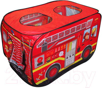 Детская игровая палатка Darvish Пожарная машина / DV-T-1683 (50шаров)