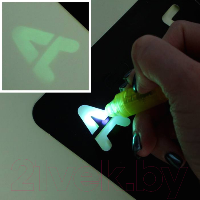 Набор для творчества Darvish Рисуй светом А3 + 2 световых маркера / DV-T-2057