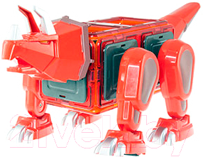 Конструктор магнитный Magformers Dino Cera Set / 716002 (18эл)