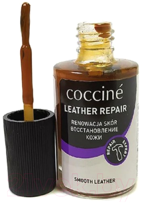 Корректор для обуви Coccine Leather Repair (10мл, коньяк)