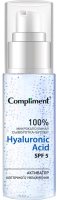 Сыворотка для лица Compliment Hyaluronic Acid микрокапсульная д/лица шеи зоны декольте (50мл) - 