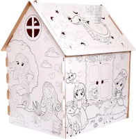 Детский игровой домик Zabiaka Дом-раскраска. Милые принцессы / 5091383 - 