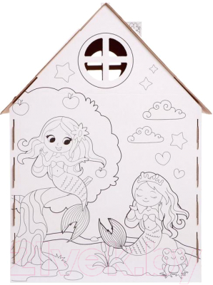Детский игровой домик Zabiaka Дом-раскраска. Милые принцессы / 5091383