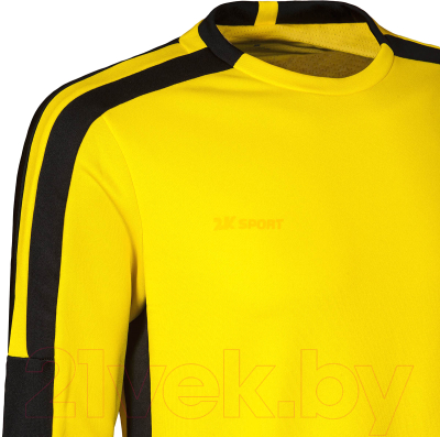Лонгслив игровой футбольный 2K Sport Swift / 121137 (XXL, желтый/черный)