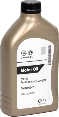 Моторное масло GM Opel 0W20 / 95528693 (1л)
