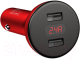 Миниатюра изображения товара Адаптер питания автомобильный Baseus Car Charger 4.8A / CCALL-YT09 (красный)
