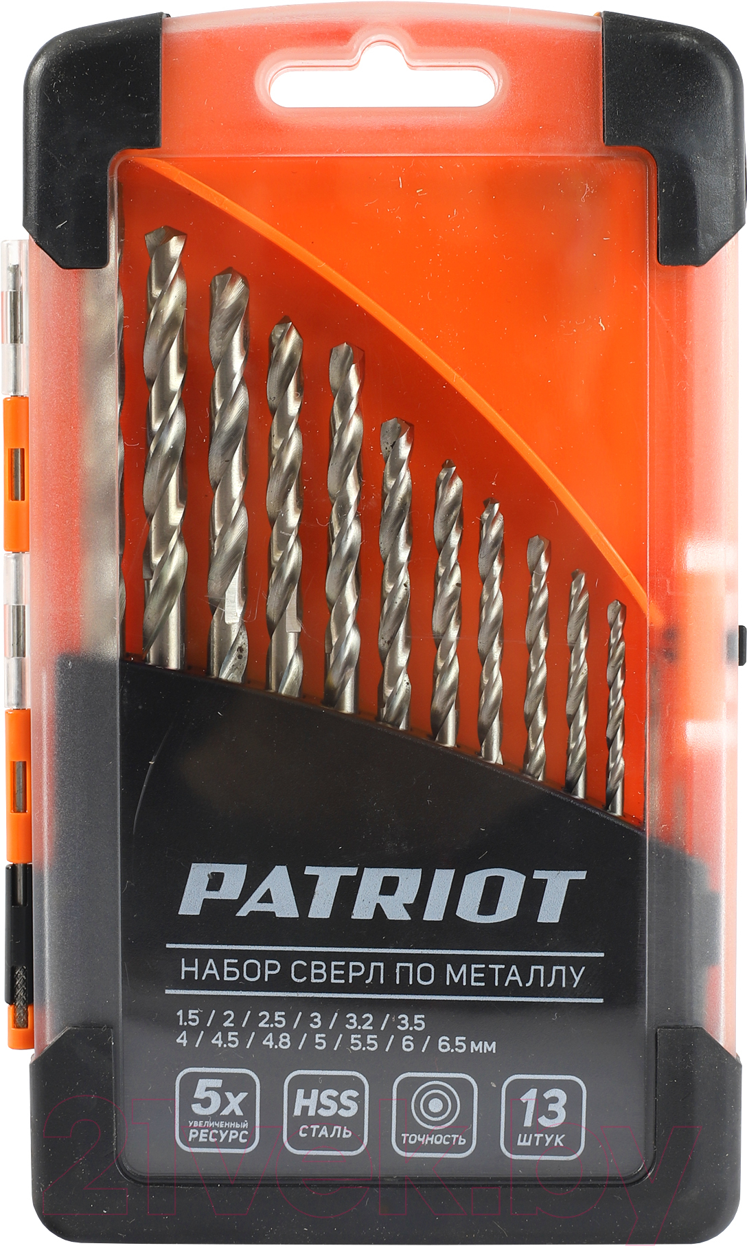 Набор сверл PATRIOT 815010104