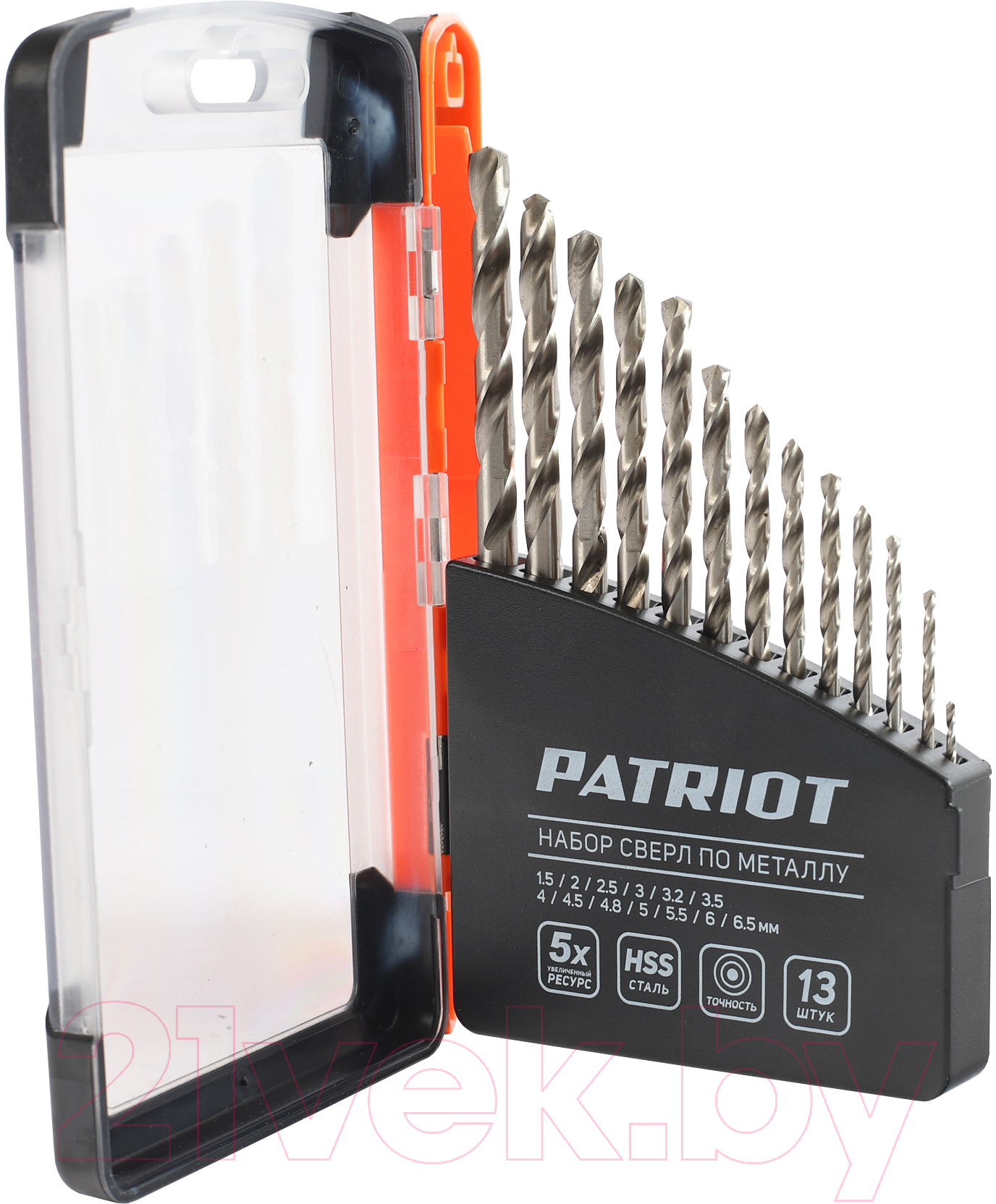 Набор сверл PATRIOT 815010104