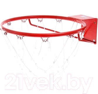 Баскетбольное кольцо No Brand КБ71 №7 с сеткой (d 450мм)