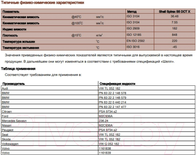 Трансмиссионное масло Shell Spirax S5 DCT X (5л)