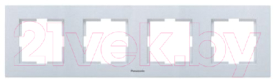 Рамка для выключателя Panasonic Karre Plus WKTF08042SL-BY