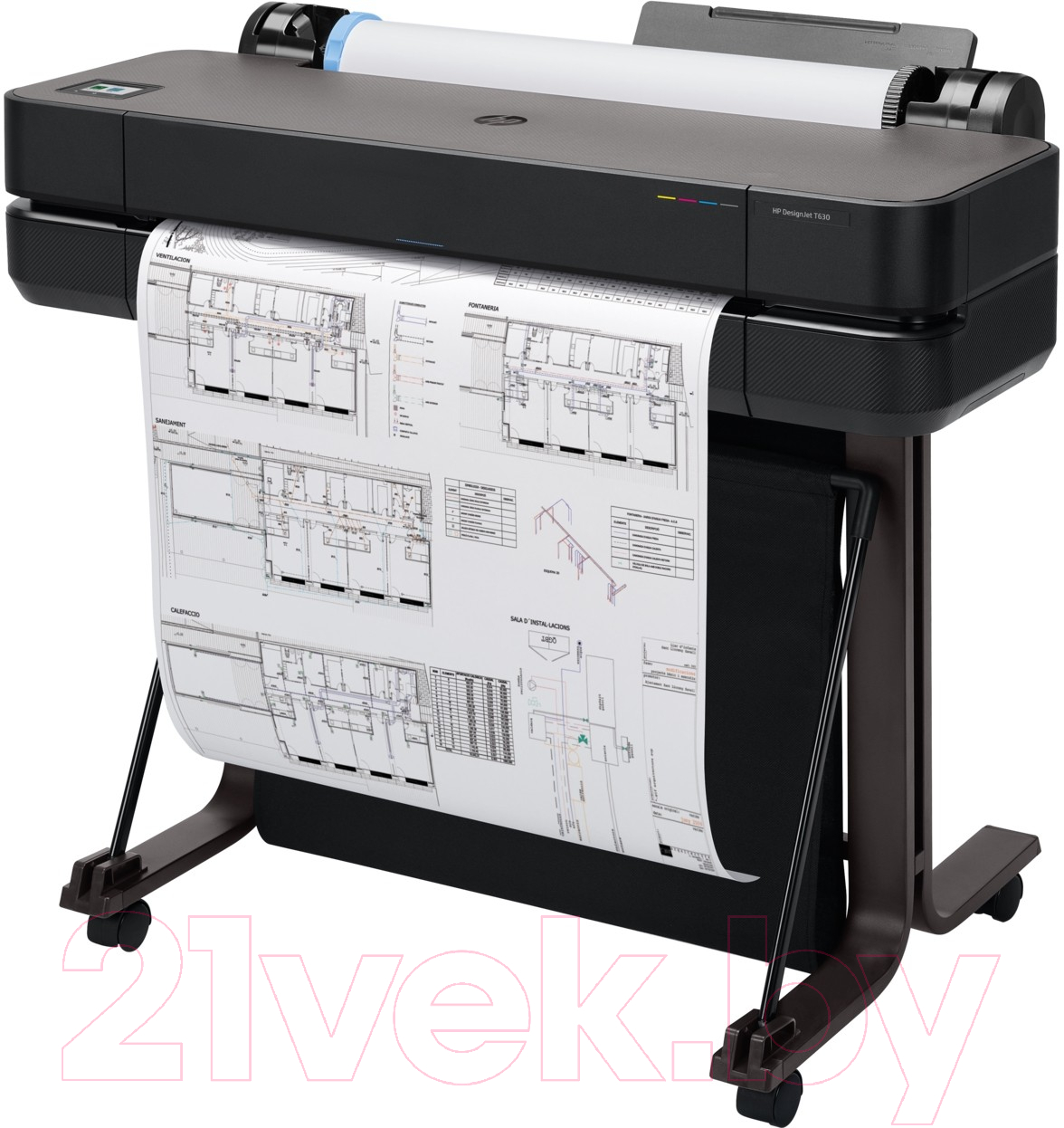 Плоттер HP Designjet T630 24-in (5HB09A) — фото 6