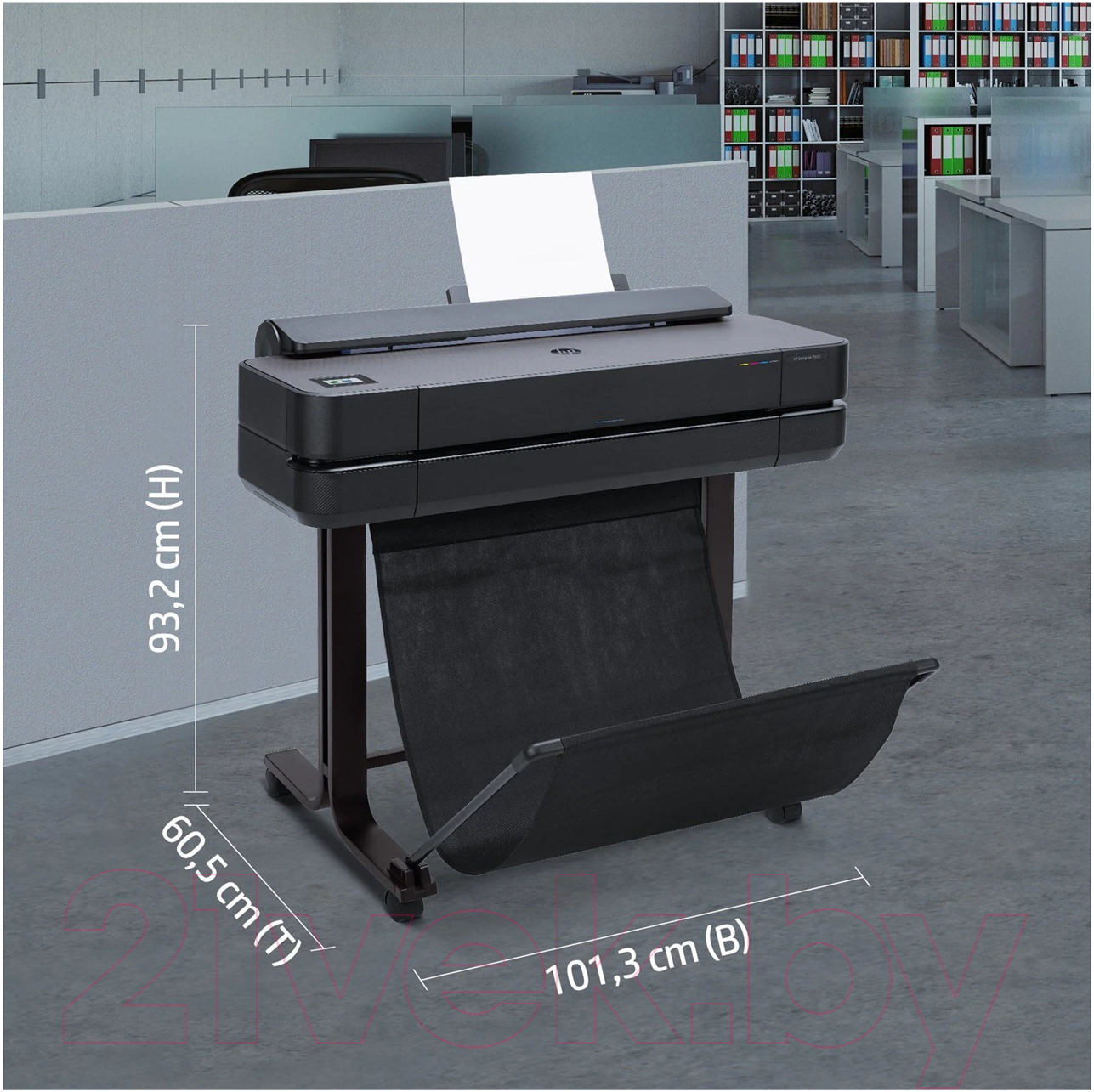 Плоттер HP Designjet T630 24-in (5HB09A) — фото 2