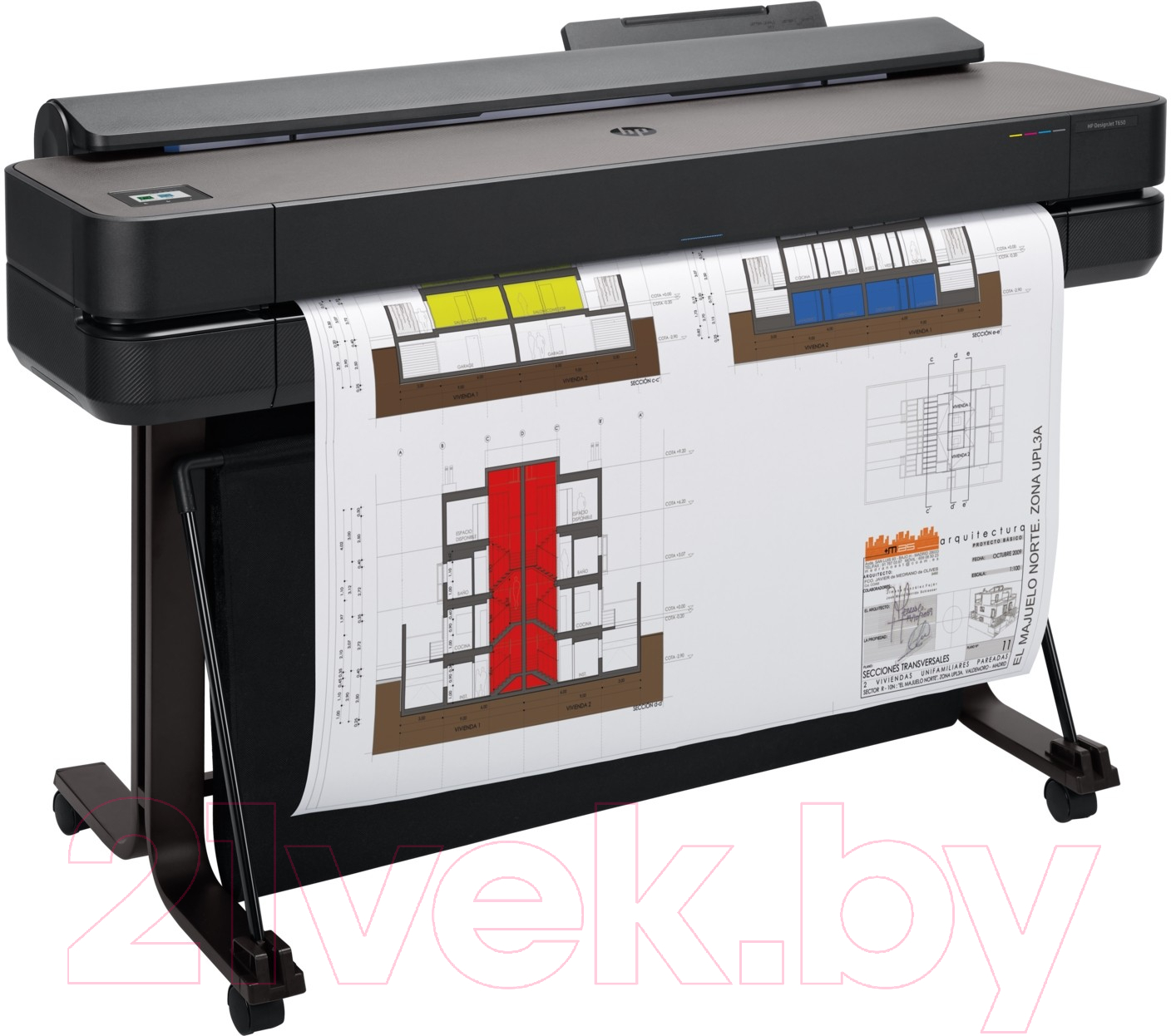 Плоттер HP Designjet T650 36-in (5HB10A)