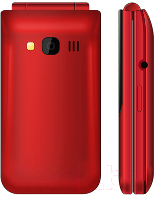 Мобильный телефон Texet TM-407 (красный)