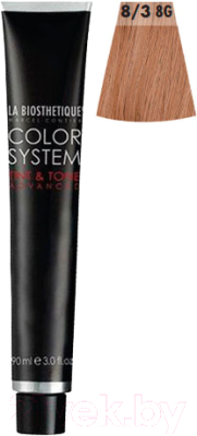 

Крем-краска для волос La Biosthetique, Блонд, Color System Tint & Tone 8/3