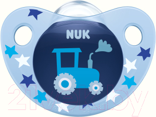 

Пустышка NUK, Синий, Trendline Adore / 10730302