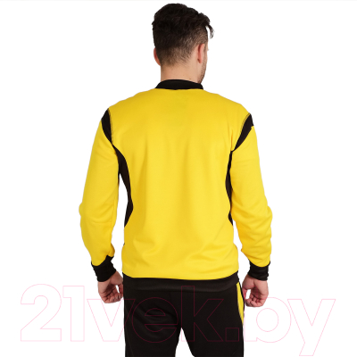 Лонгслив спортивный 2K Sport Vettore / 111135 (XS, желтый/черный)