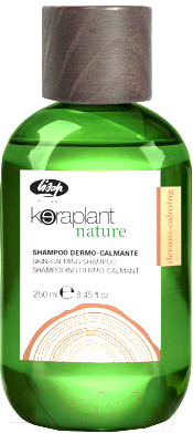 Шампунь для волос Lisap Keraplant Nature dermo-calming Успокаивающий для чувств кожи (250мл)